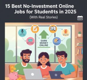 15 Best No-Investment Online Jobs for Students in 2025 (With Real Stories)