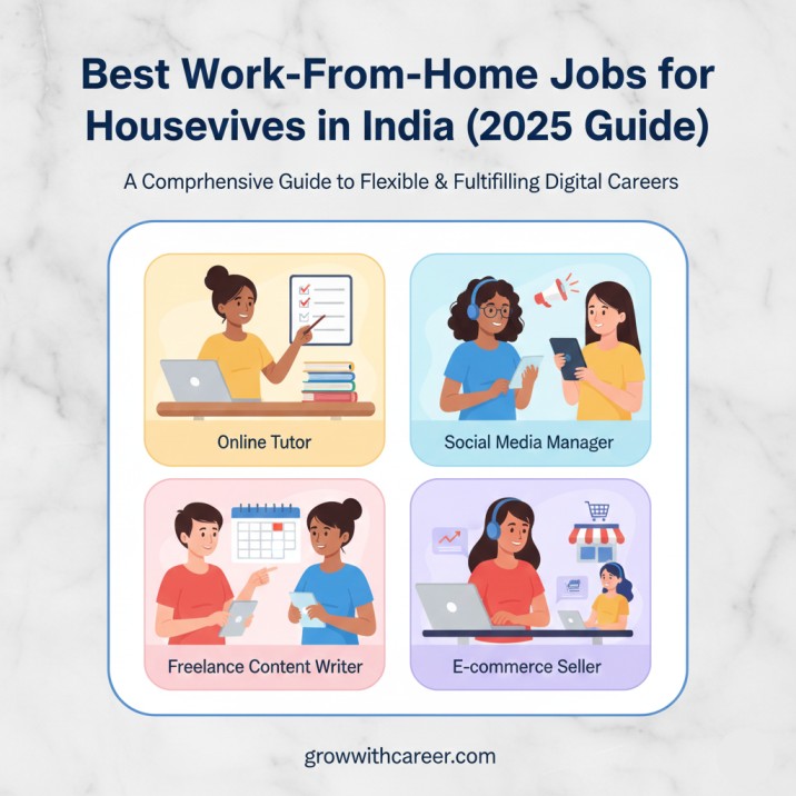 Best Work-from-Home Jobs for Housewives in India (2026 Guide)