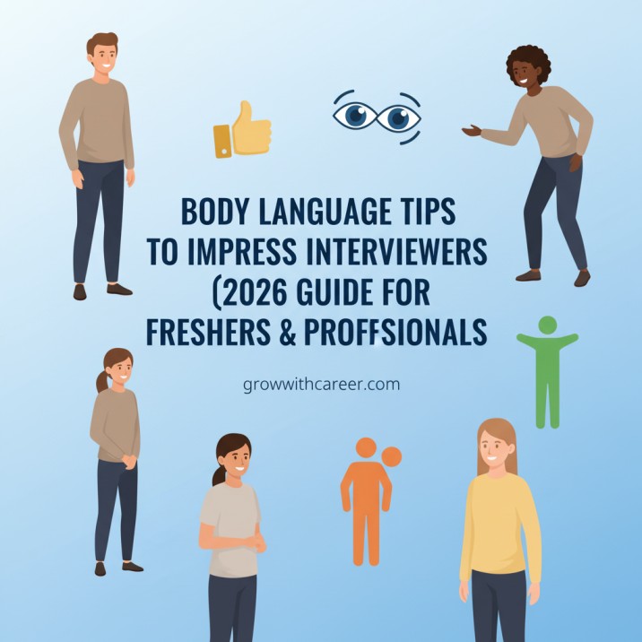 Body Language Tips to Impress Interviewers (2026 Guide for Freshers & Professionals)