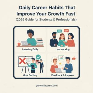 Daily Career Habits That Improve Your Growth Fast (2026 Guide for Students & Professionals)