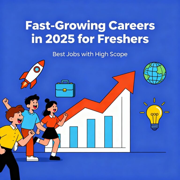 Fast-Growing Careers in 2025 for Freshers – Best Jobs with High Scope