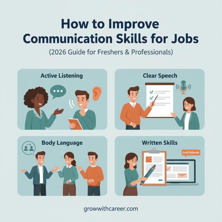 How to Improve Communication Skills for Jobs (2026 Guide for Freshers & Professionals)