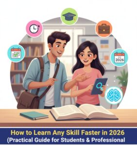How to Learn Any Skill Faster in 2026 (Practical Guide for Students & Professionals)