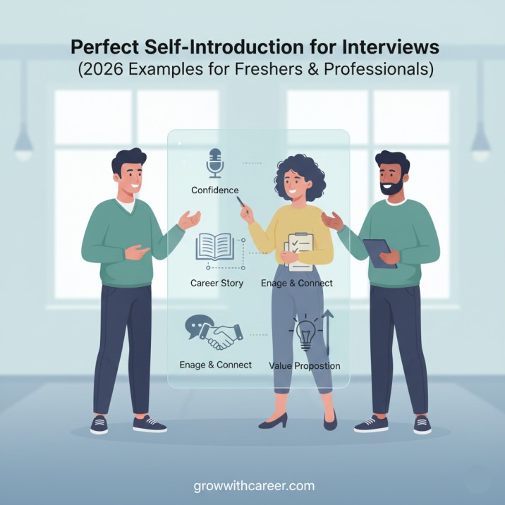 Perfect Self-Introduction for Interviews (2026 Examples for Freshers & Professionals)
