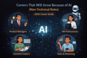 Careers That Will Grow Because of AI (Non-Technical Roles) – 2026 Career Guide