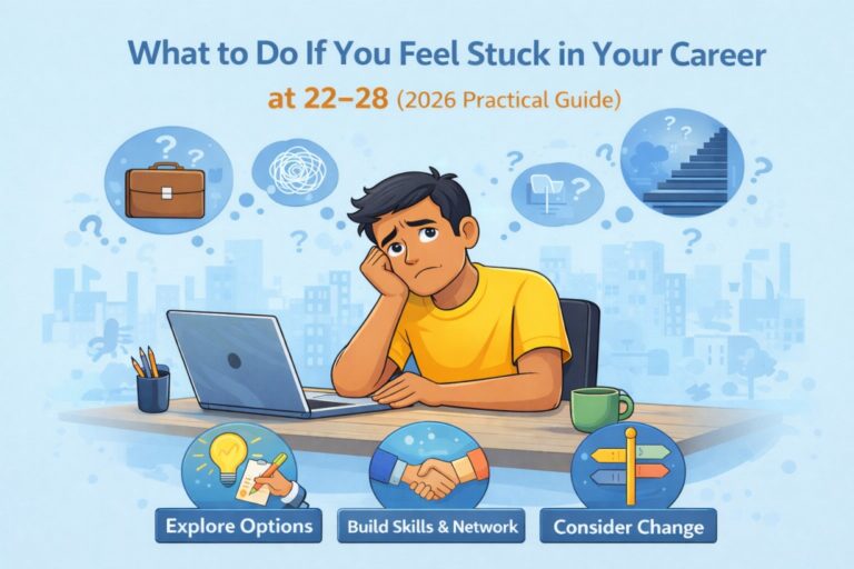 What to Do If You Feel Stuck in Your Career at 22–28 (2026 Practical Guide)