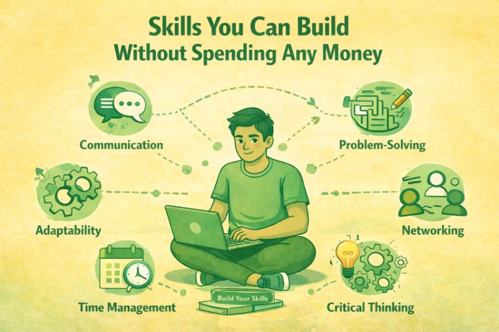 Skills You Can Build Without Spending Any Money (2026 Practical Career Guide)